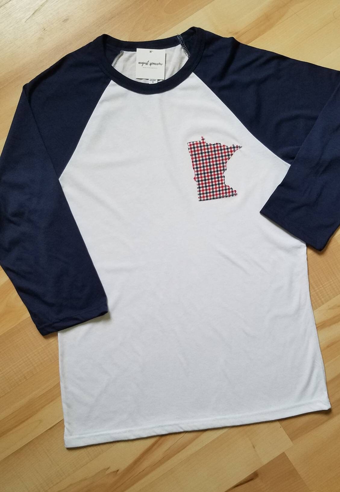 minnesota twins 3 4 sleeve shirts
