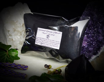 Duftendes Traumkraut-Reisekissen - Hopfen und Lavendel, um den Schlaf zu unterstützen und ein ruhiges Hexengeschenk zu bringen