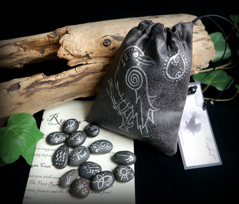 Hexen-Runen-Set, Wicca, Okkulte Wahrsagung, Hexen-R Produktbild-Vorschau 4