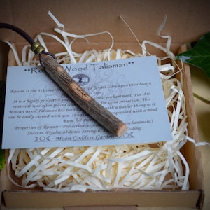 Rowan Wood Protection Talisman Viking Bind Rune Witchcraft Witches ...
