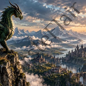 Dragon Adventure 4K Wallpaper Bundle (Digital Download)