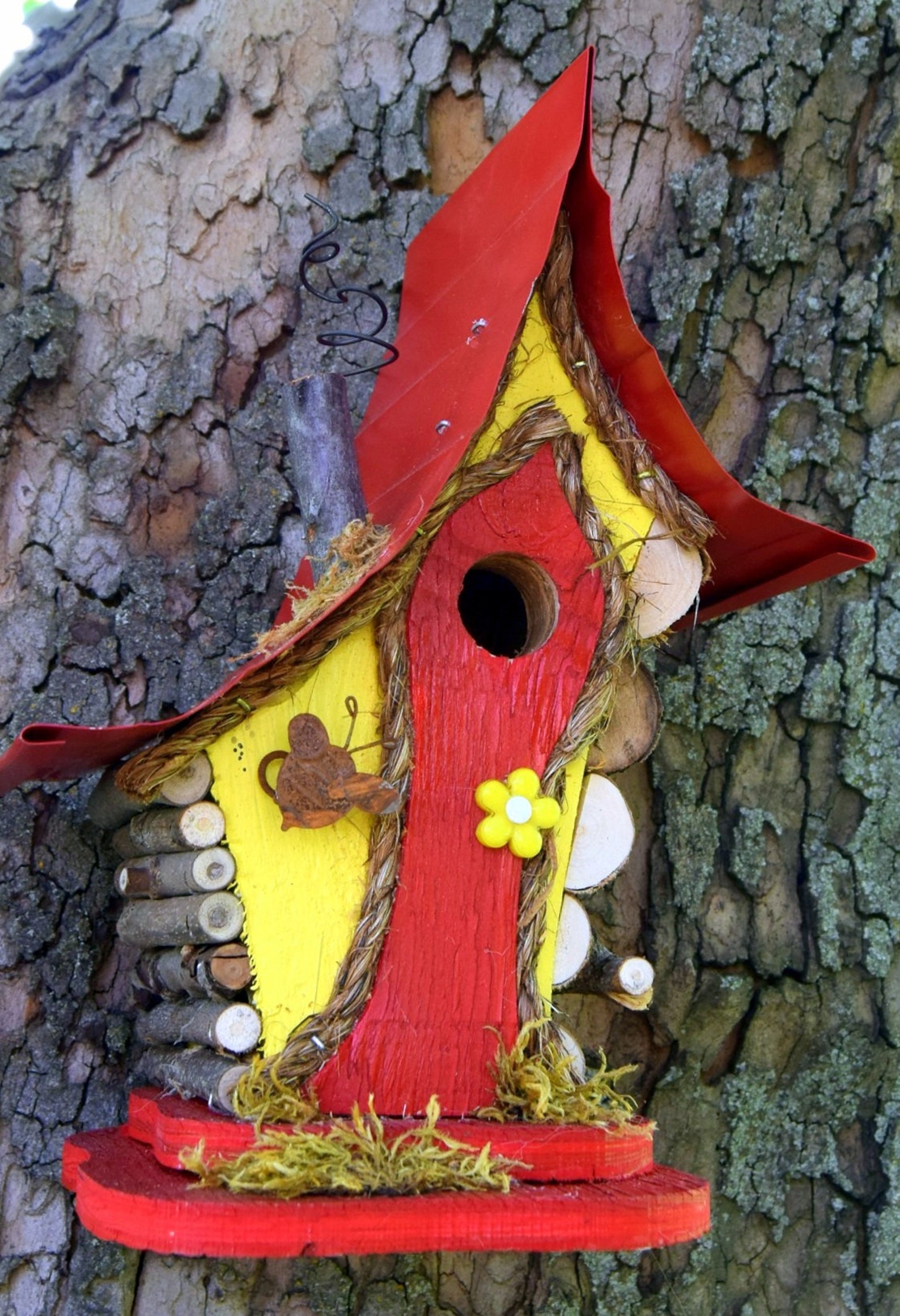 Birdhouse bird house makin' honey honey bee bee Etsy