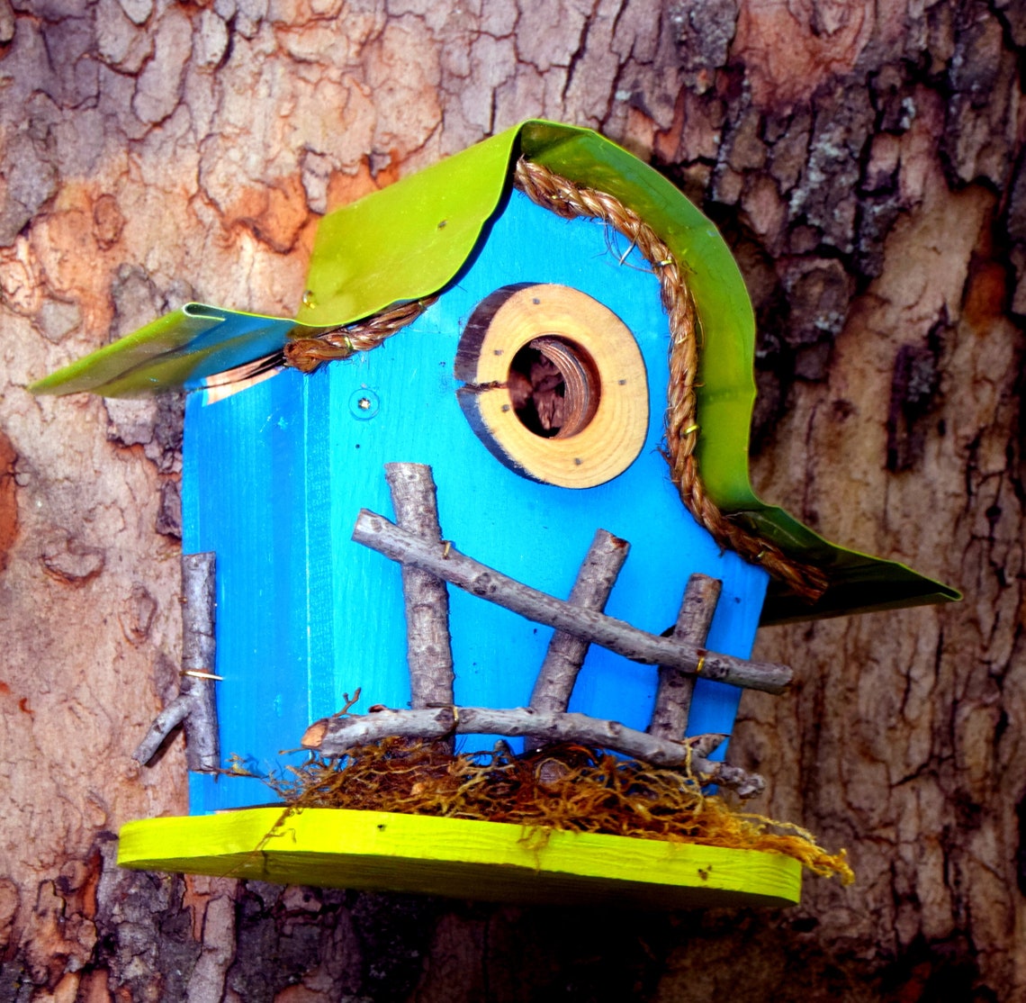 Birdhouse bird house functional birdhouse custom birdhouse Etsy