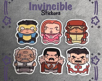 Invincible Stickers