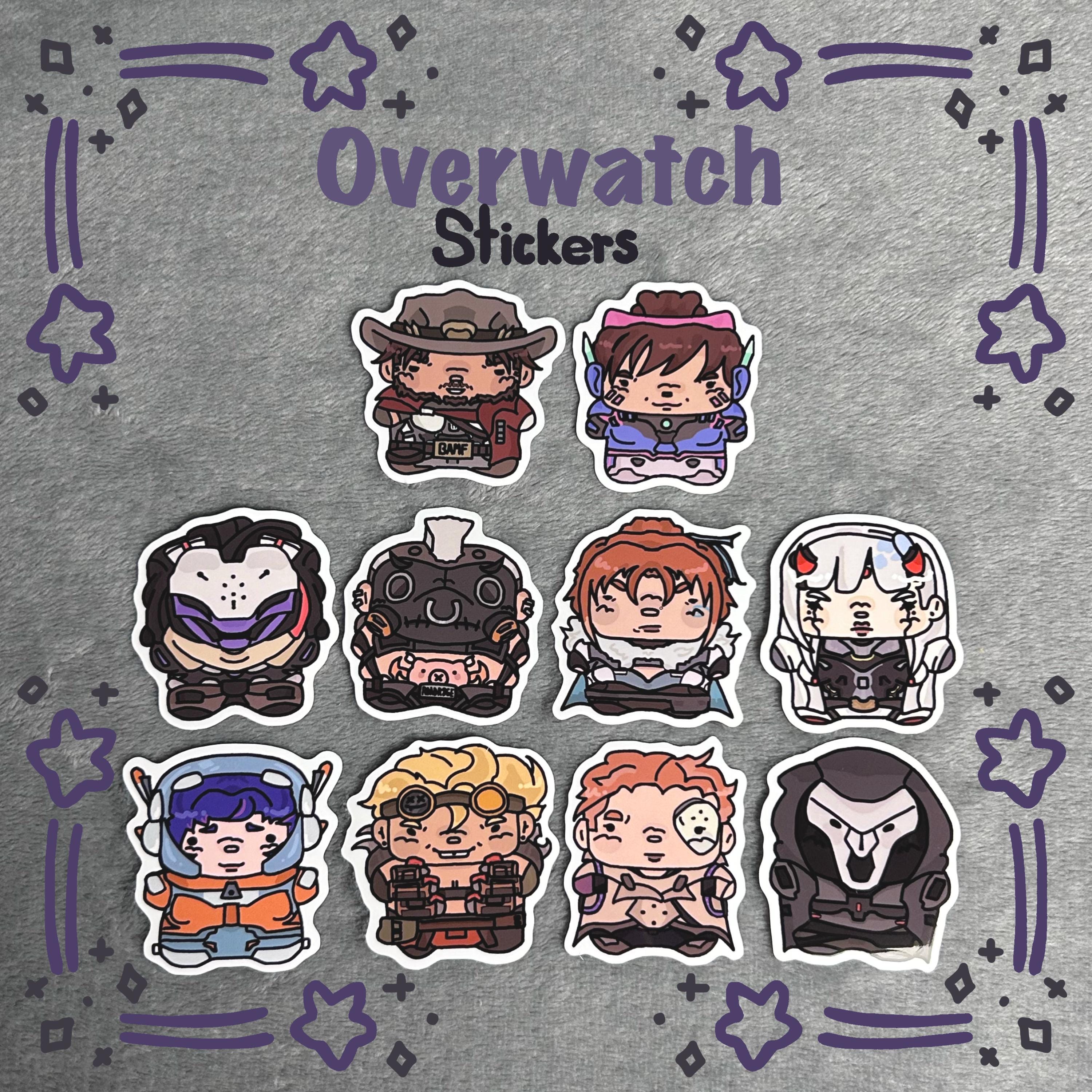 Overwatch Stickers - Etsy