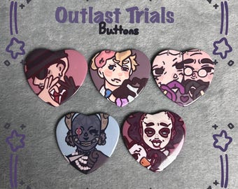 Outlast Trials - Prime Asset Pinback Buttons