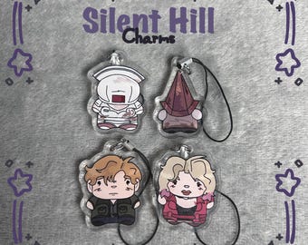 Silent Hill Phone Charms