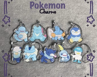 Pokemon Phone Charms - Ditto Water Starters