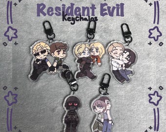 Resident Evil Keychains