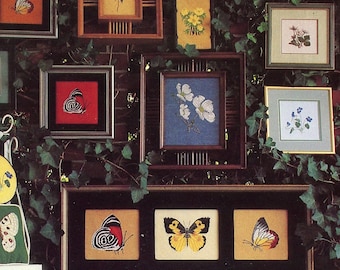 12 Butterflies Cross stitch Patterns - Home Decor, Butterfly cross stitch pattern, Insect lover Gift, Gardener Gift