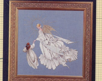 Angel of Mercy - Victorian Cross stitch Pattern by Lavender & Lace Cross stitch Chart