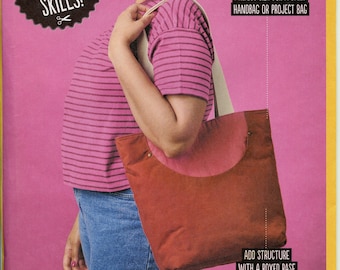 Beginner Tote Bag Sewing Pattern - Midnight Sun Bag - Simply Sewing Pattern UNCUT