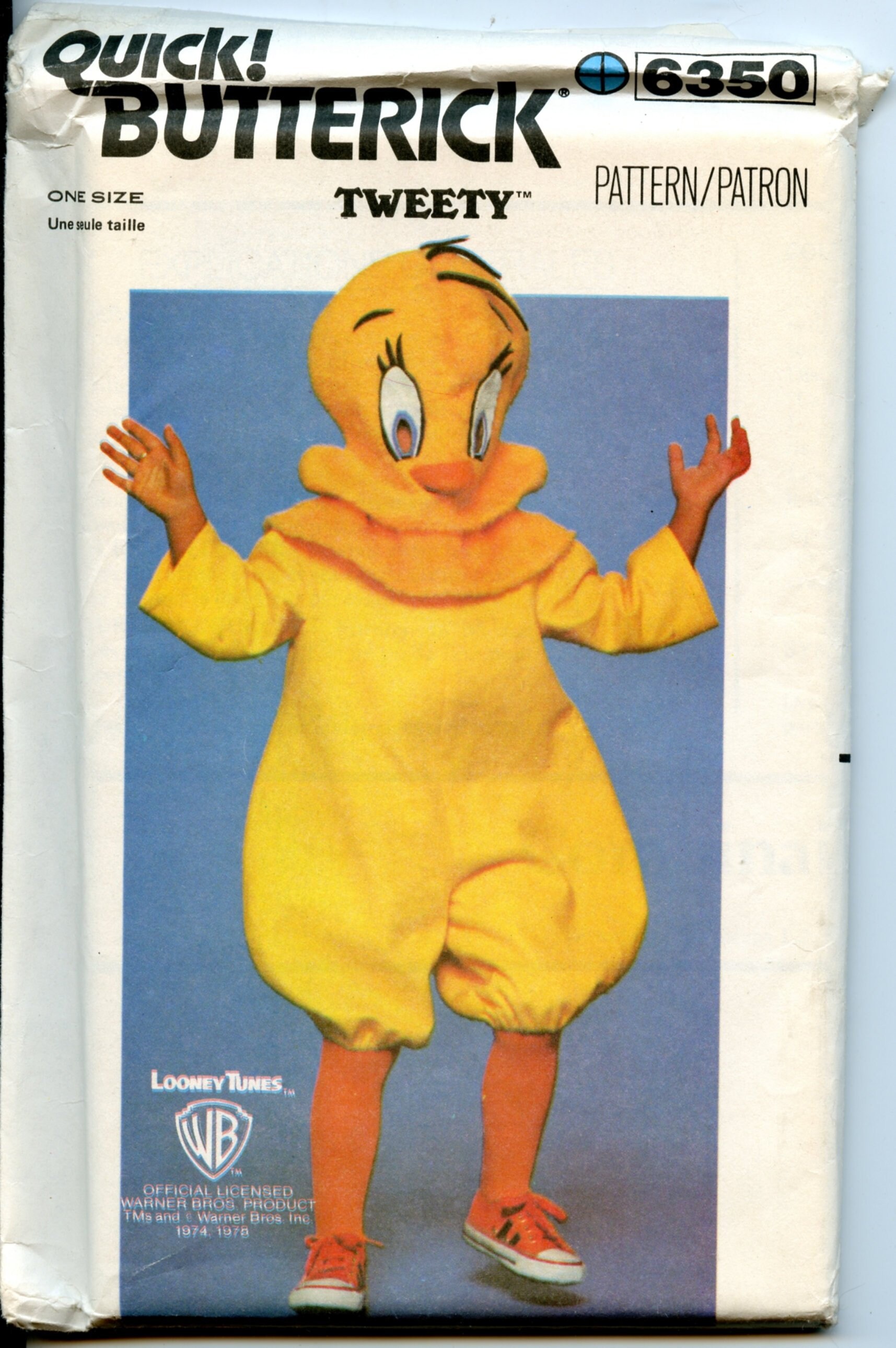 Looney Tunes Sexy Tweety Dress Costume Adult Medium 6-10
