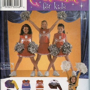 Girls Cheerleader Pattern Costume Sewing Pattern Size 2 4 6 Simplicity 4040 UNCUT Bild 1