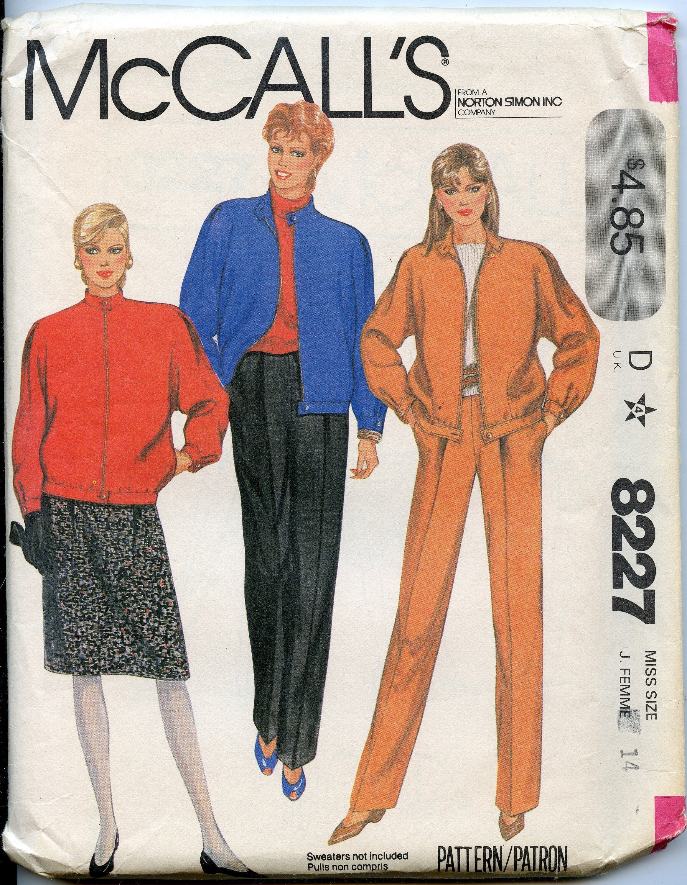 80S Sewing Patterns