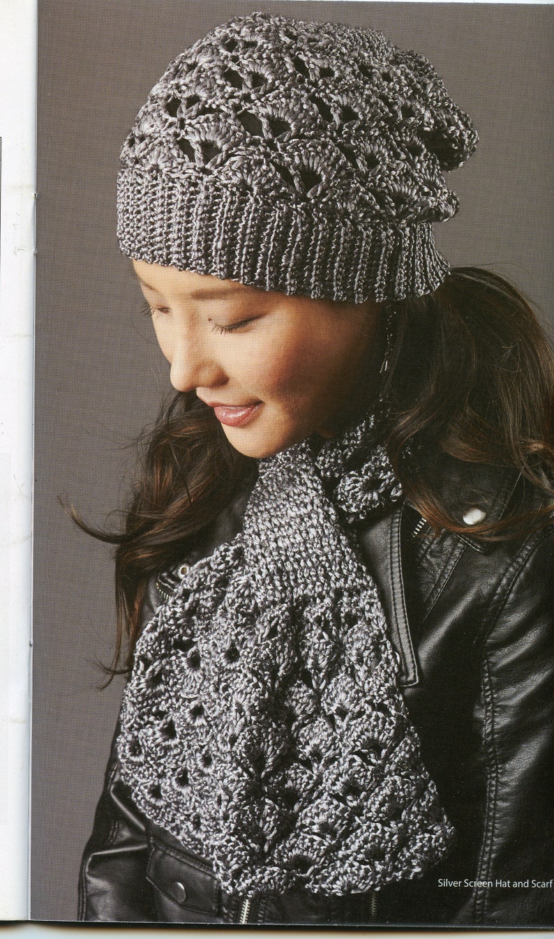Modern Metallic Knitting Book Knitting Patterns Patons Etsy Canada