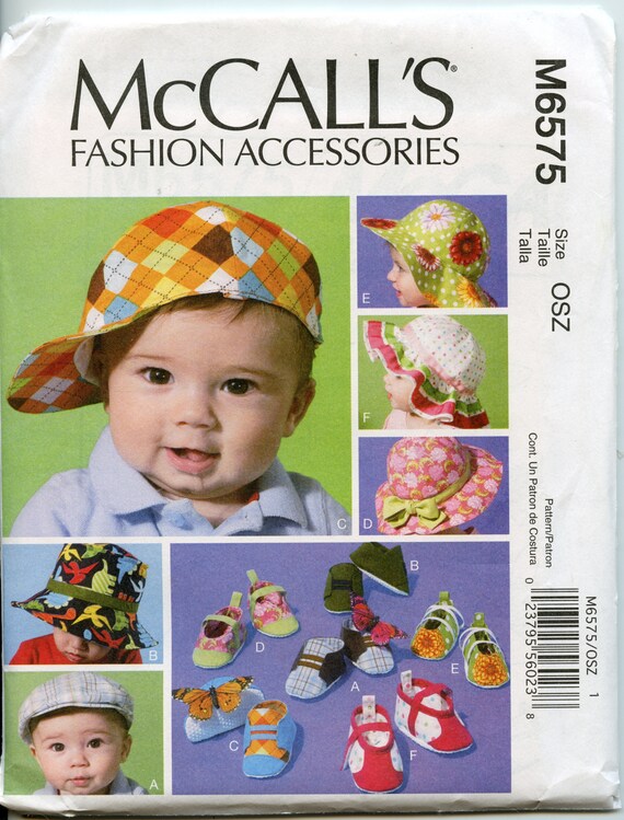 Infant Hat Sewing Pattern Baby Sun Hat Pattern Soft Baby Etsy