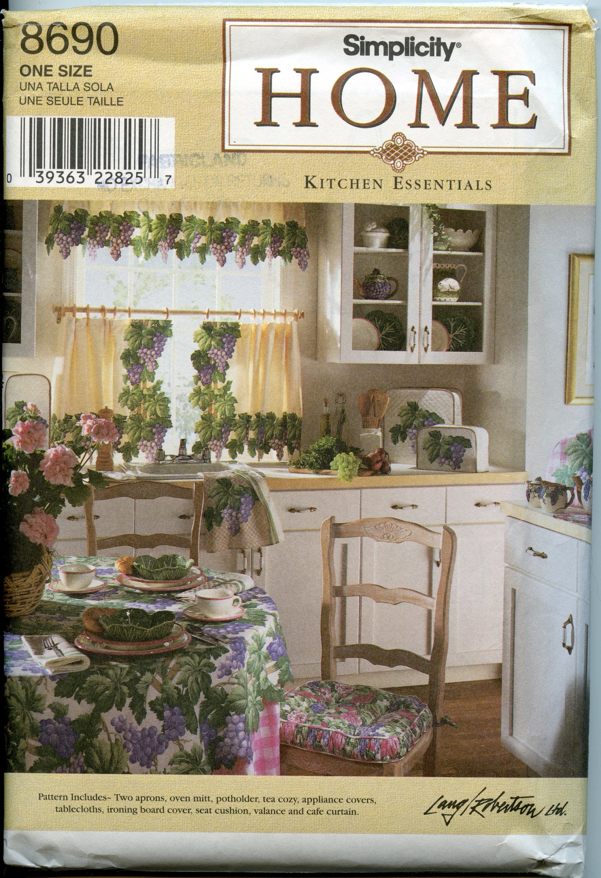 Simplicity 9303 Pattern Appliance Covers BN FREE SHIP