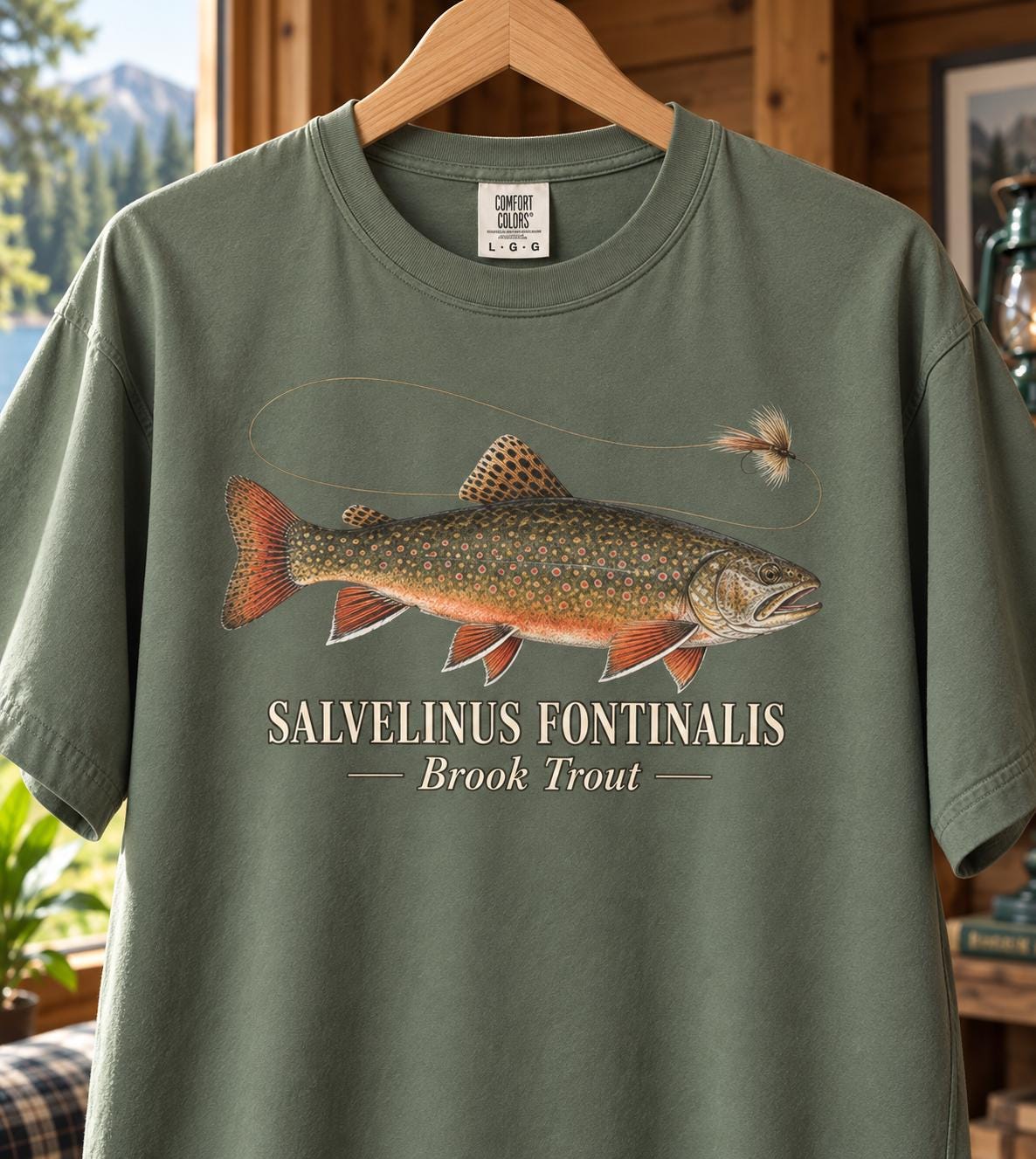Brook Trout Tee - Etsy