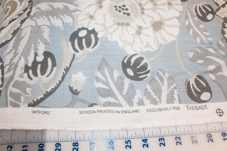 THIBAUT MITFORD AQUA Pillow Cover Chinoiserie Blue White Etsy