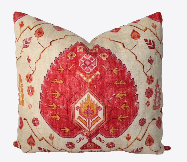 Old World Throw Pillow Decorative Designer Aubusson Kilam Etsy