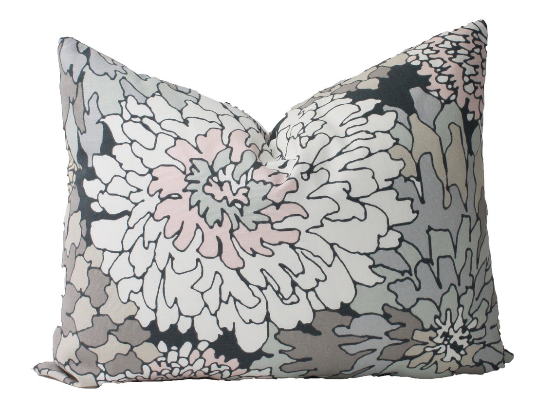 TAUPE ACCENT PILLOW Cover with Zipper Cotton Sofa Cushion Etsy