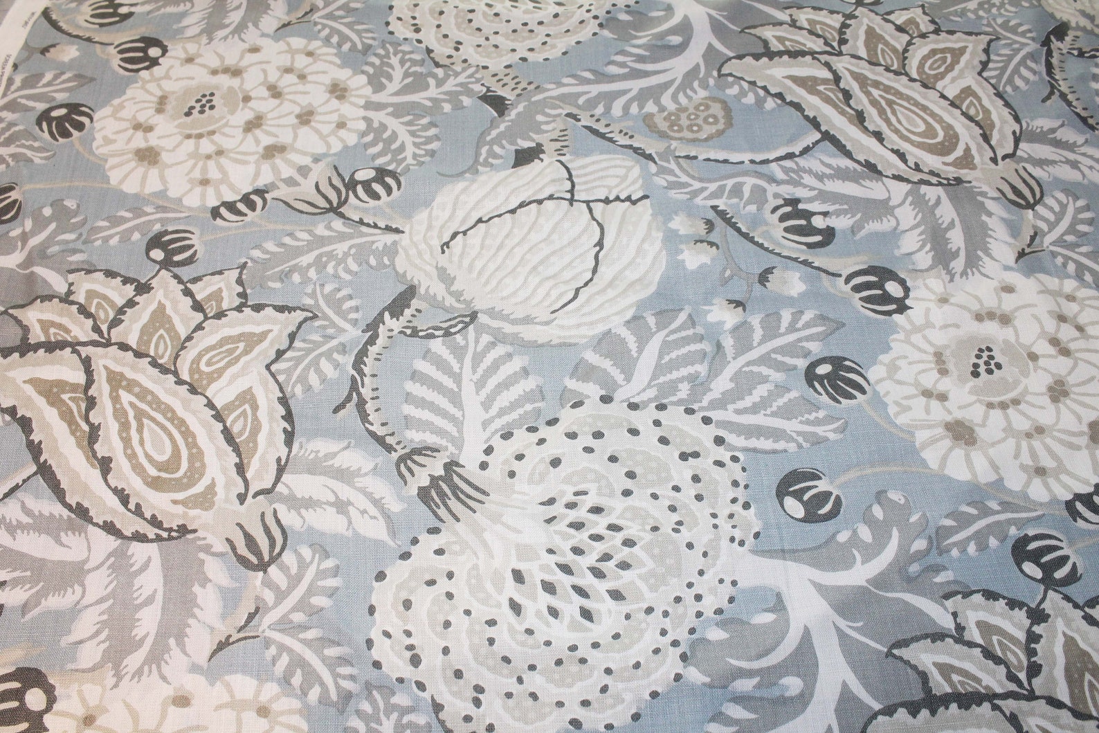 THIBAUT MITFORD AQUA Pillow Cover Chinoiserie Blue White Etsy