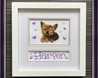 Escultura de perro personalizada: arte de mascotas hecho a mano en arcilla