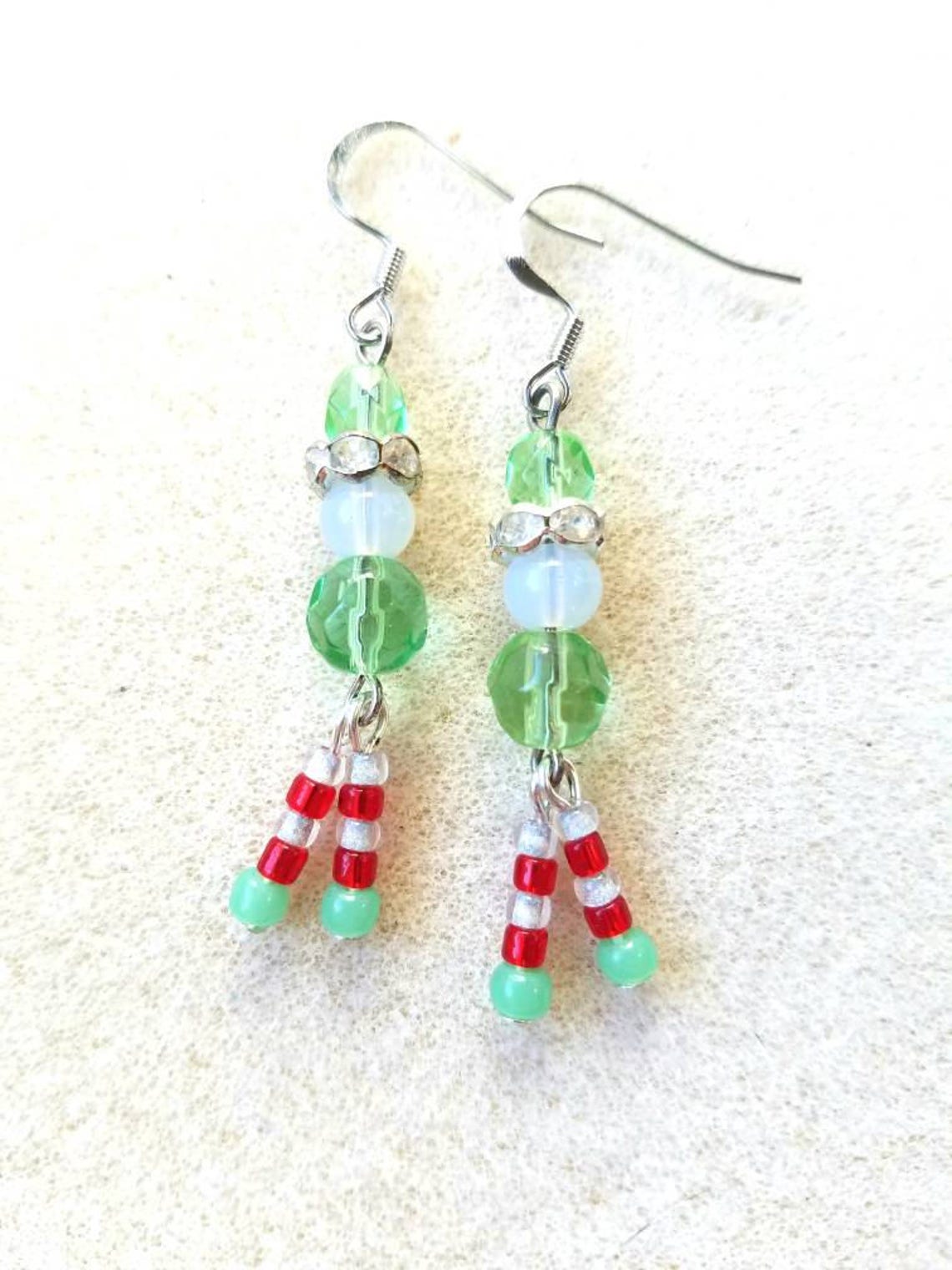 Christmas Elf Earrings | Etsy