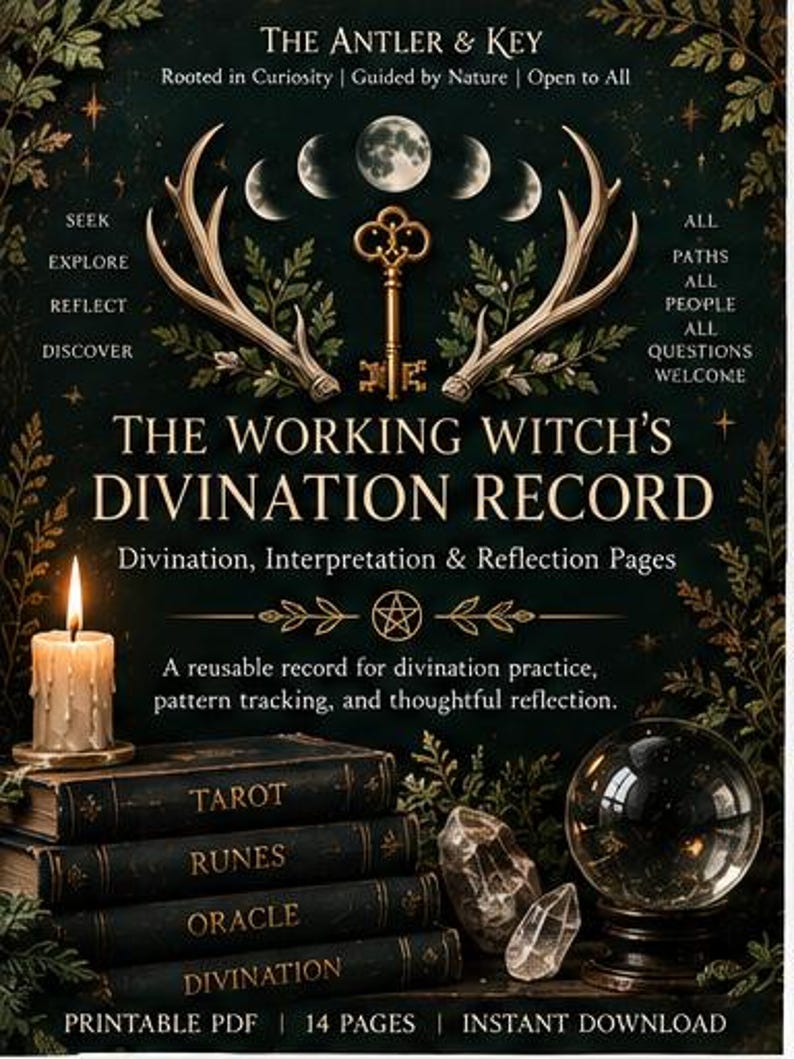 The Working Witch's Divination Record