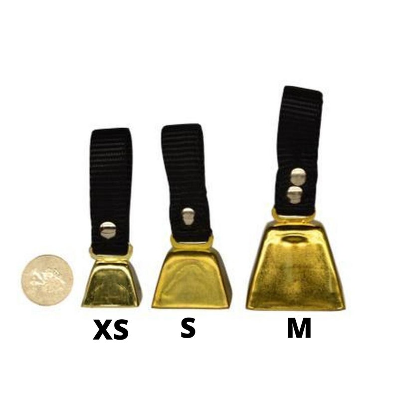 Dog Collar Pet Bell Brass Warner Cow Bell Etsy