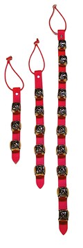Leather Strap Sleigh Bells: Pet Training Door Chime, Warner Sporting Made in USA