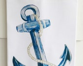 Anchor Cotton Huck Kitchen Towel