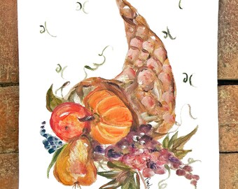 Cornucopia #60742  Flour Sack Kitchen Towel