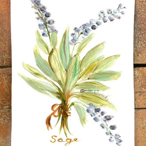Sage #60372  Flour Sack Kitchen Towel