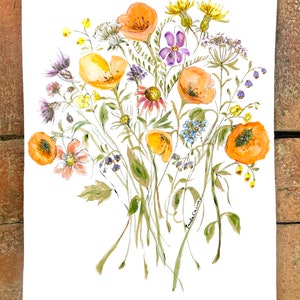 Prairie Moon #56 Flour Sack Kitchen Towel