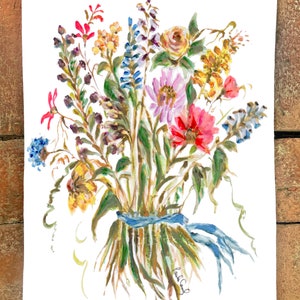 A Summer Day #3056 Flour Sack Kitchen Towel