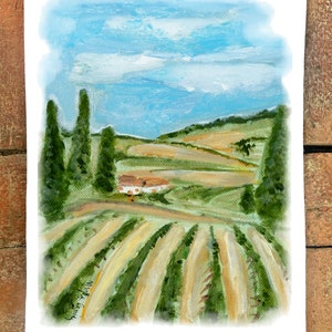 Vineyard #60392  Flour Sack Kitchen Towel