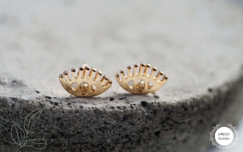 earrings evil eye earrings gold evil eye gift for her cute earrings, dainty earrings Evil eye earrings tiny stud earrings
