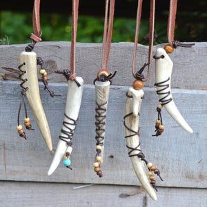 Naturally Shed Deer Antler Pendant