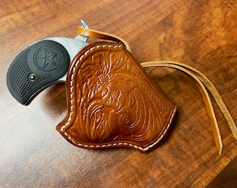 Bond Arms Western Style Embossed Holster 3”-3.5”