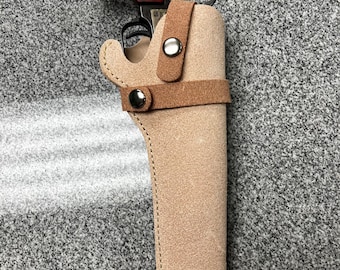 Snap-Off Belt Holster for Heritage RR/Ruger Wrangler 6" (Rough-out, unfinished)