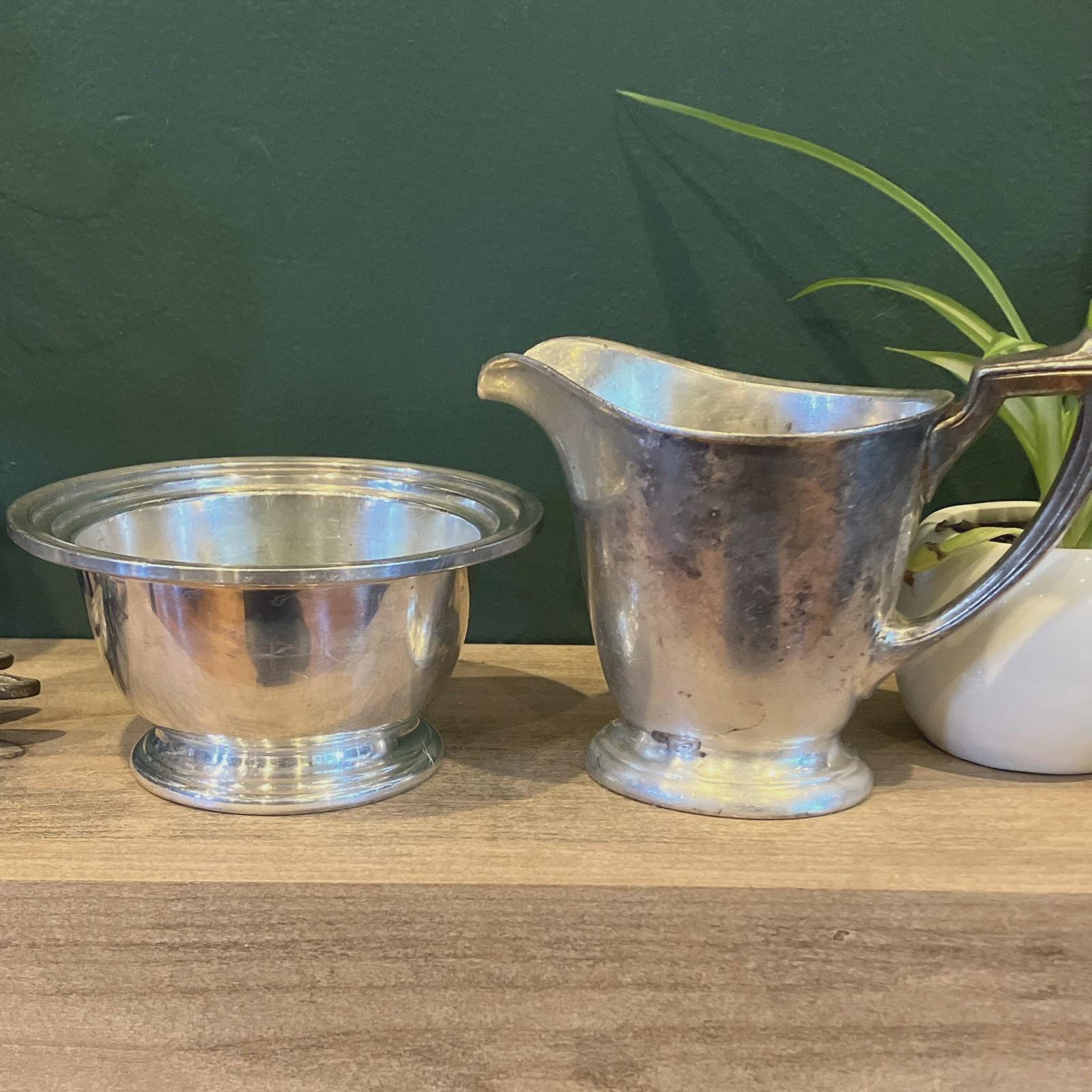 Vintage Sugar Bowl & Creamer Sets - Etsy