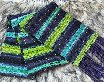 Northern Lights Handwoven Scarf