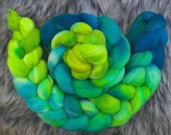 Tropical Kelpie Hand Dyed Rambouillet