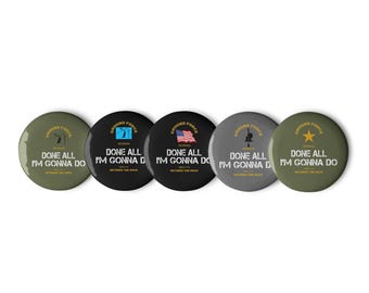 Lot de 5 badges militaires | Croix du champ de bataille | Insigne patriotique | Bottes militaires | Drapeau américain | Collection de badges