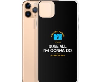 Coque de téléphone à motif militaire tactique | Coque résistante pour vétérans militaires | Accessoire de téléphone robuste style camouflage militaire