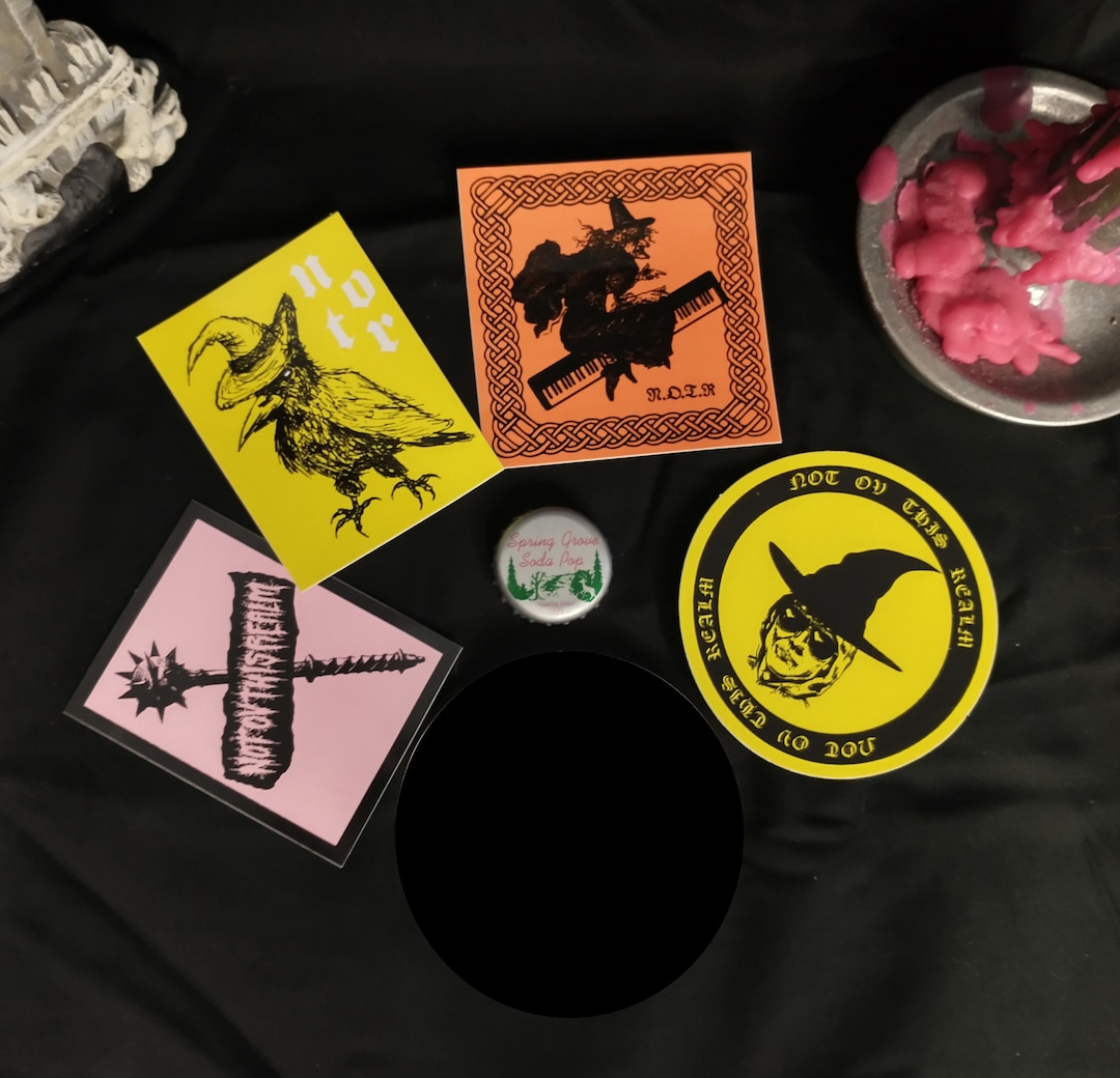 Notovthisrealm Distro Stickers - Etsy
