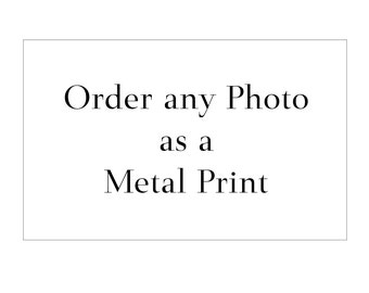 Order Any Image from my Shop as Metal Print, Custom Print, Metal Wall Art, Ready to Hang, Beach Wall Art, Living Room, Bedroom, Office, Gift