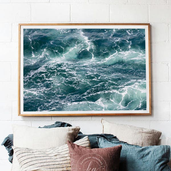 Seafoam Wall Art Etsy